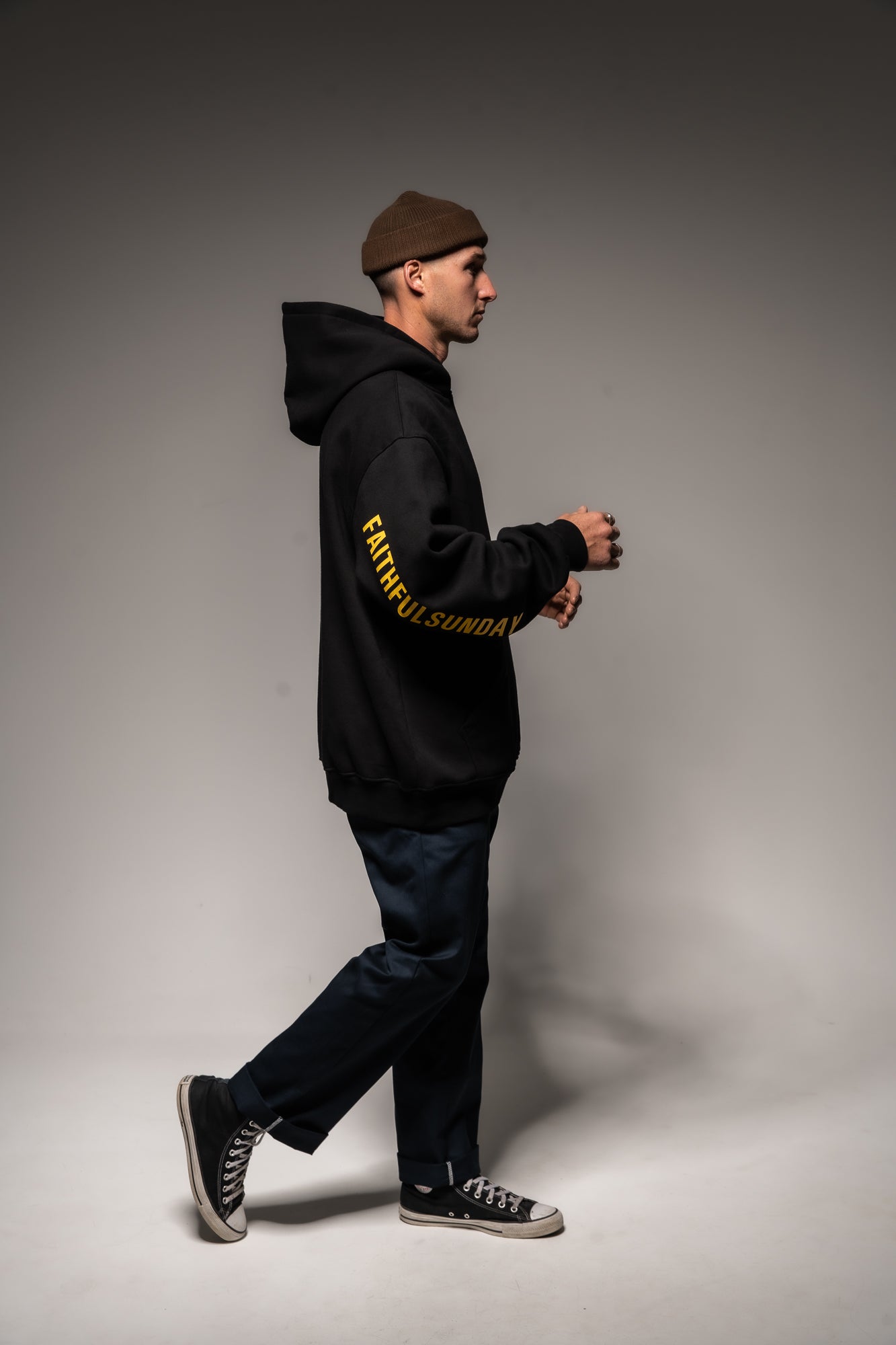 'SCATS' BLACK HOOD