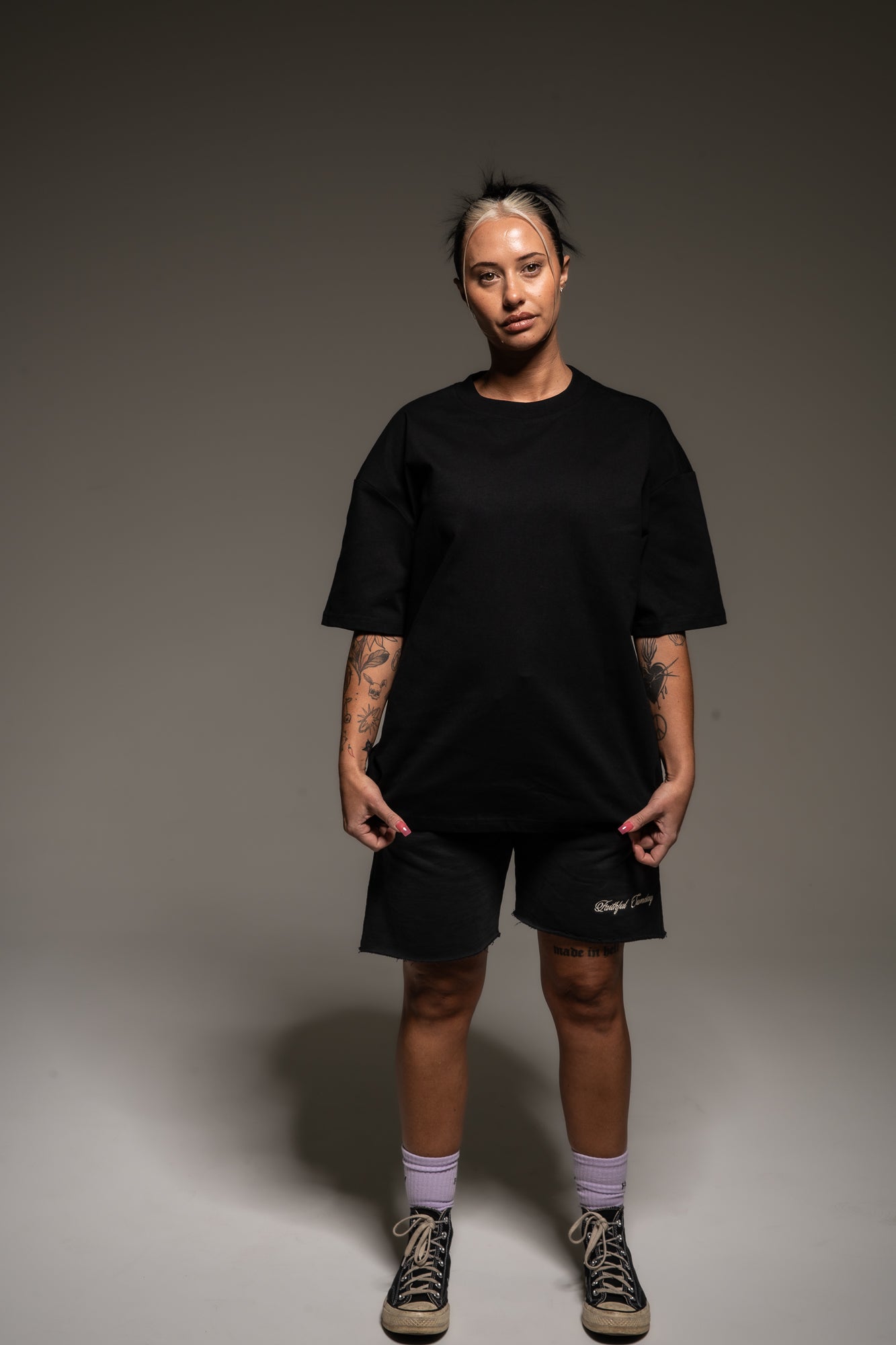 MADE IN HELL TRACK SHORTS