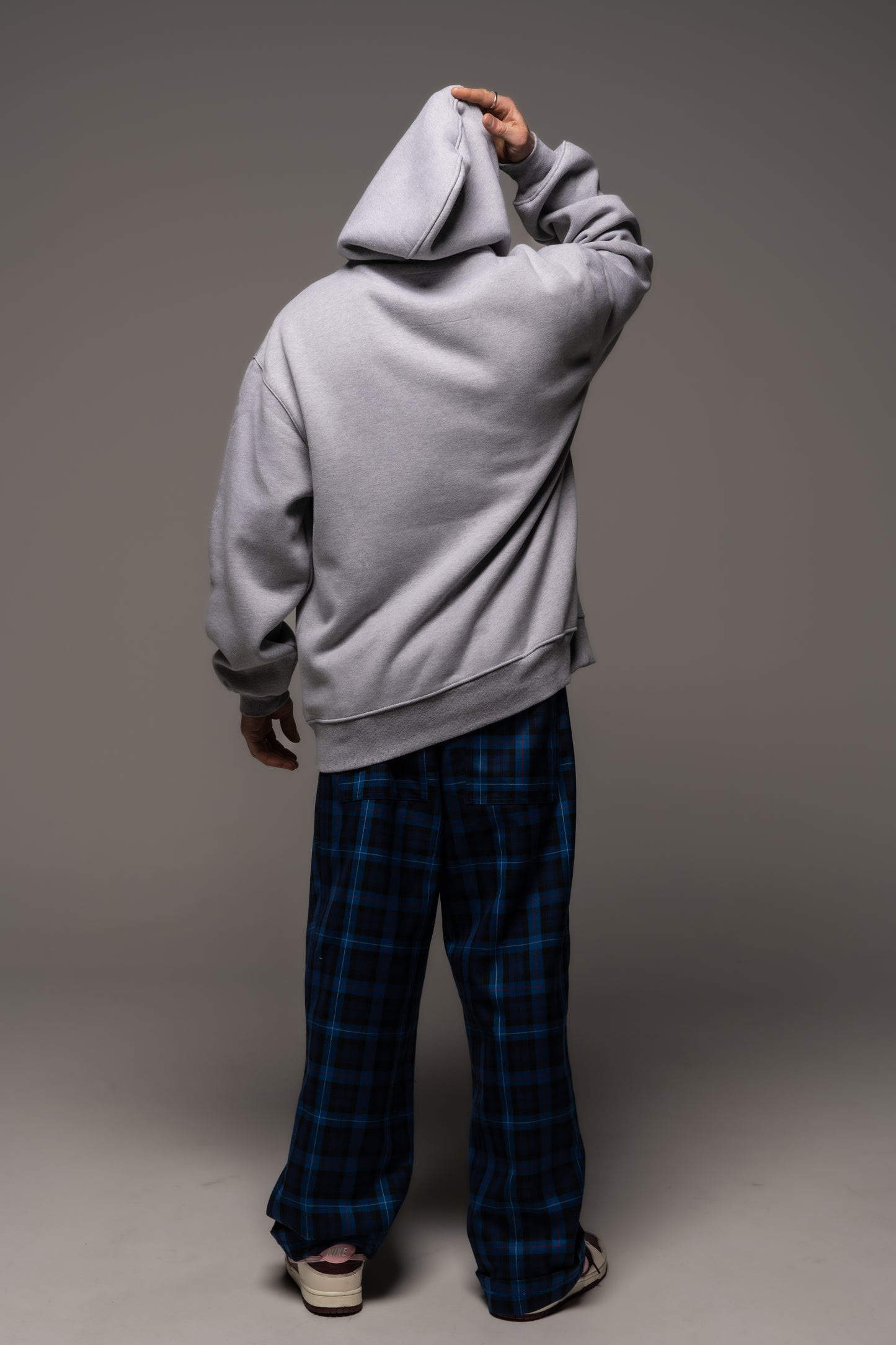 SMURF - GREY MARLE HOOD