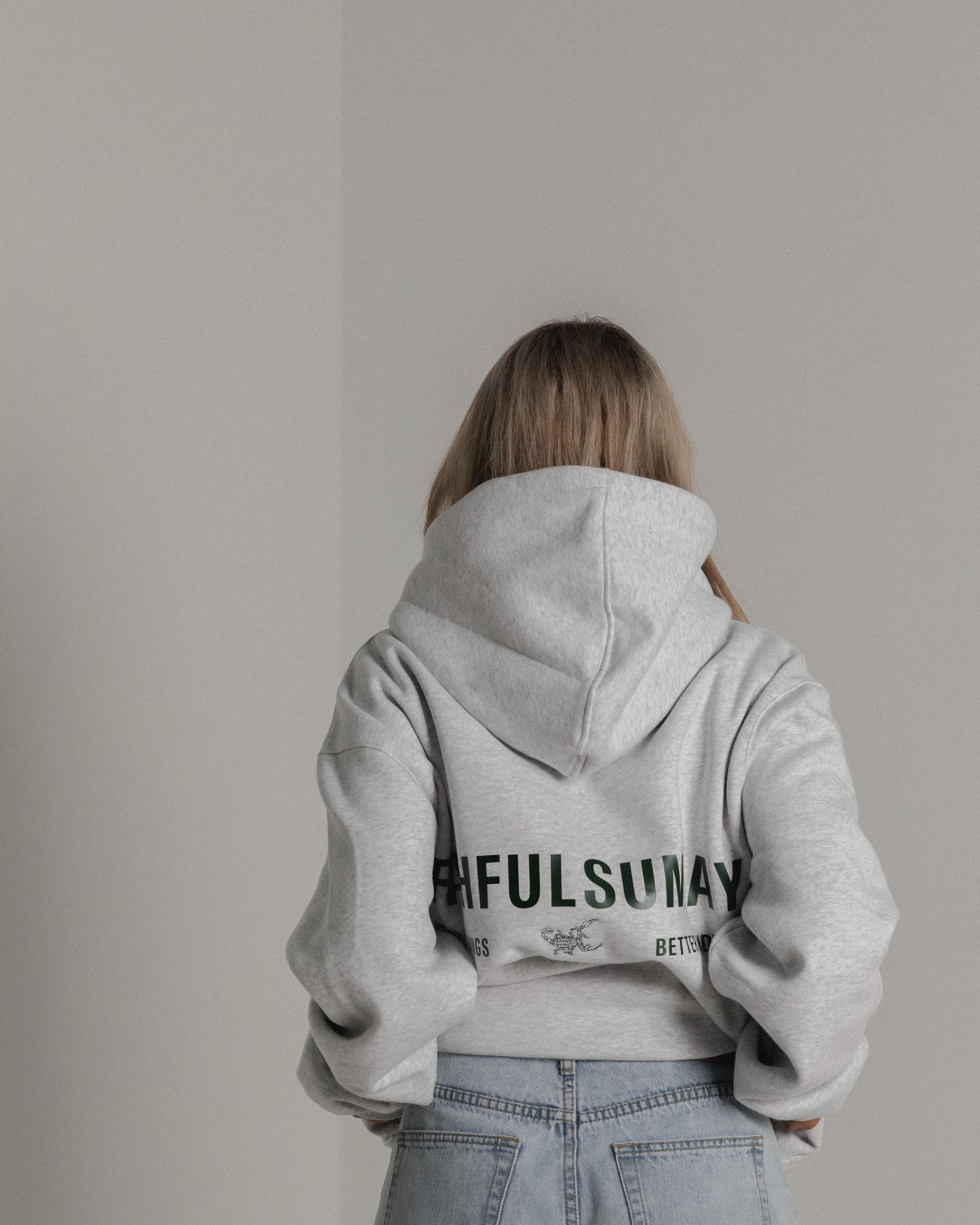 'SUNDAY' WHITE MARLE HOOD